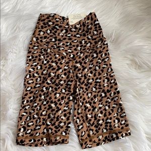 *NWT* Aerie Leopard Print Bike Shorts